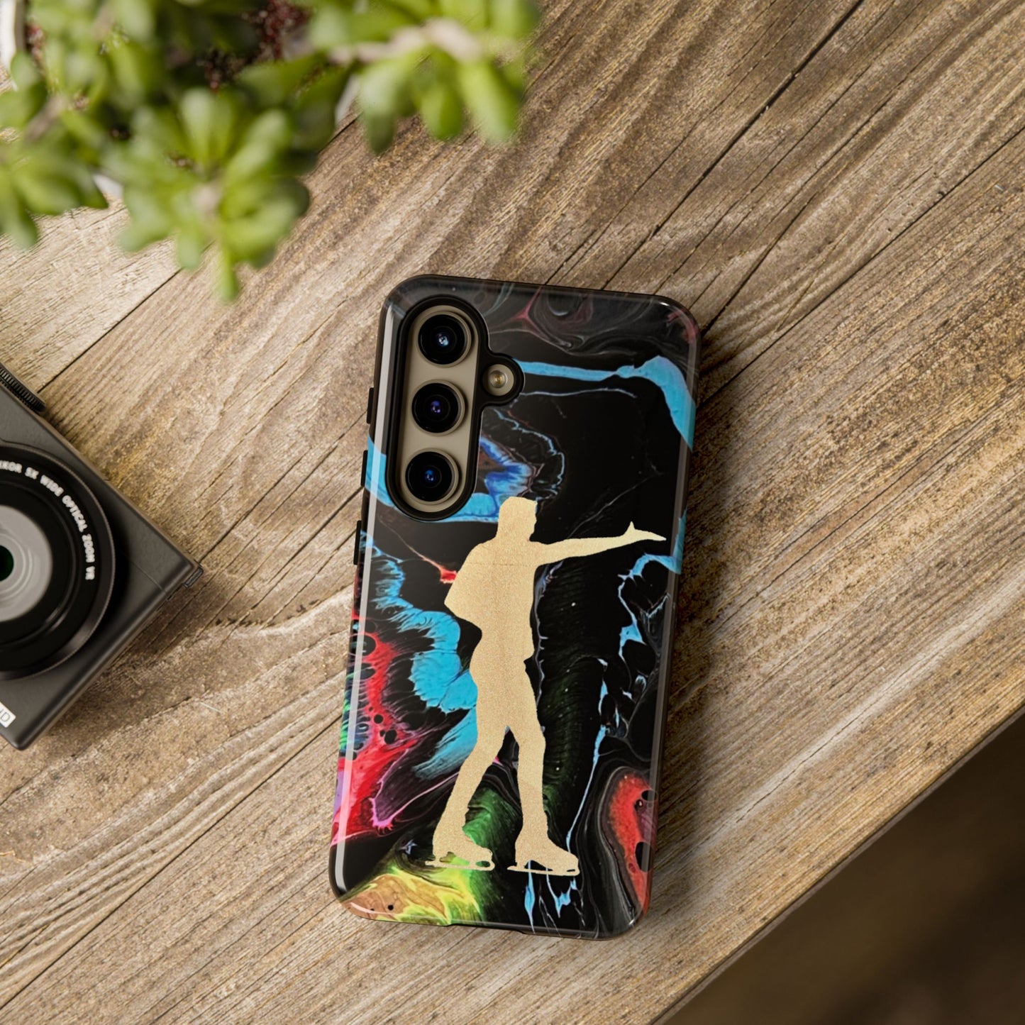 Figure skating phone cases