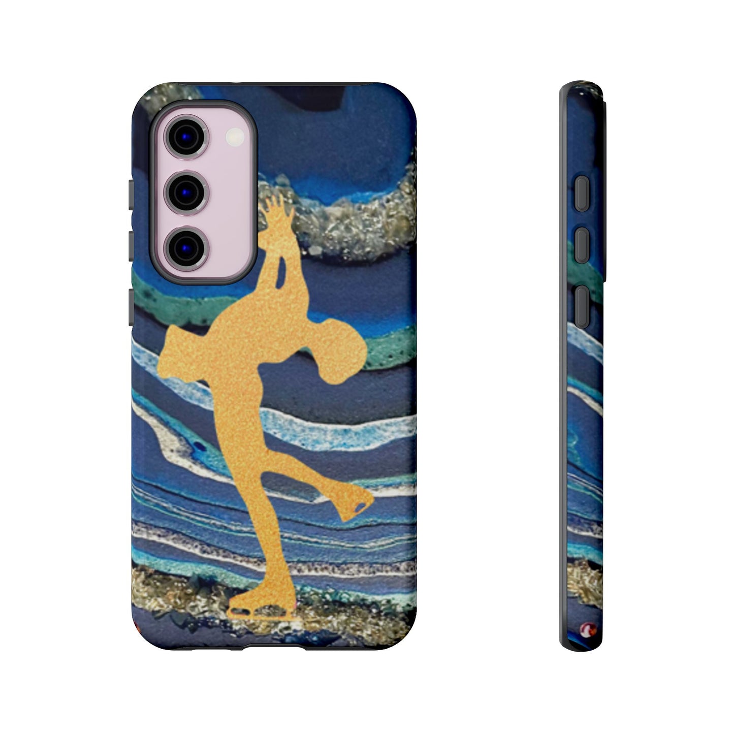 Figure skating phone case