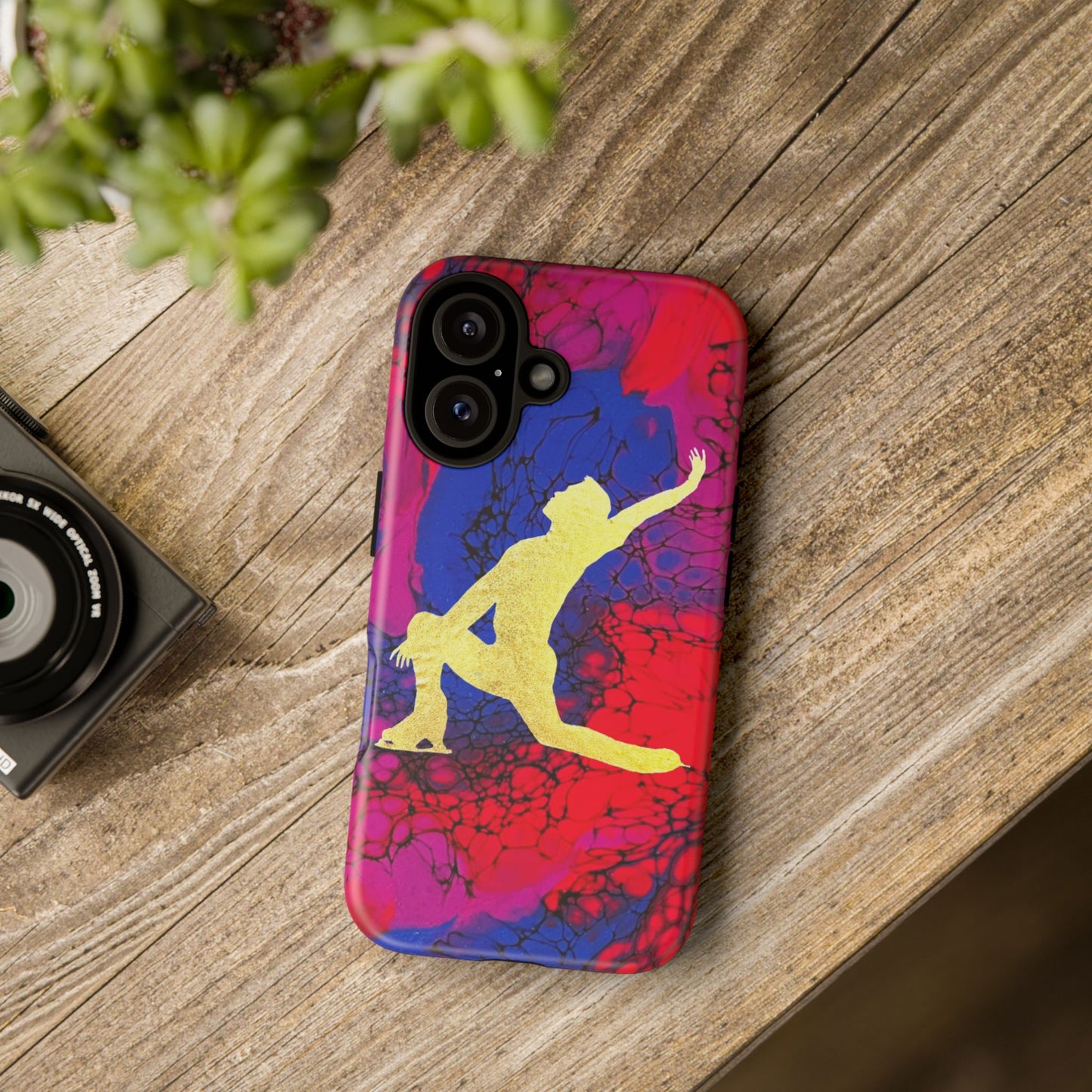 Figure skating phone cases