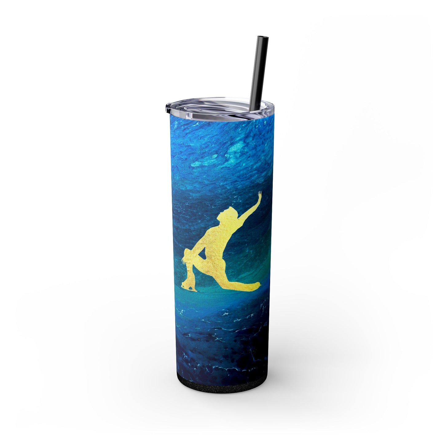 Figure Skating Tumbler, 20oz with straw