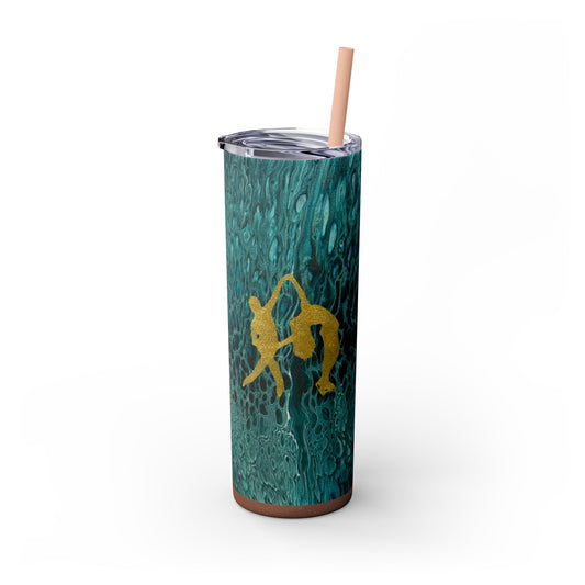 Figure Skating Tumbler, 20oz with straw