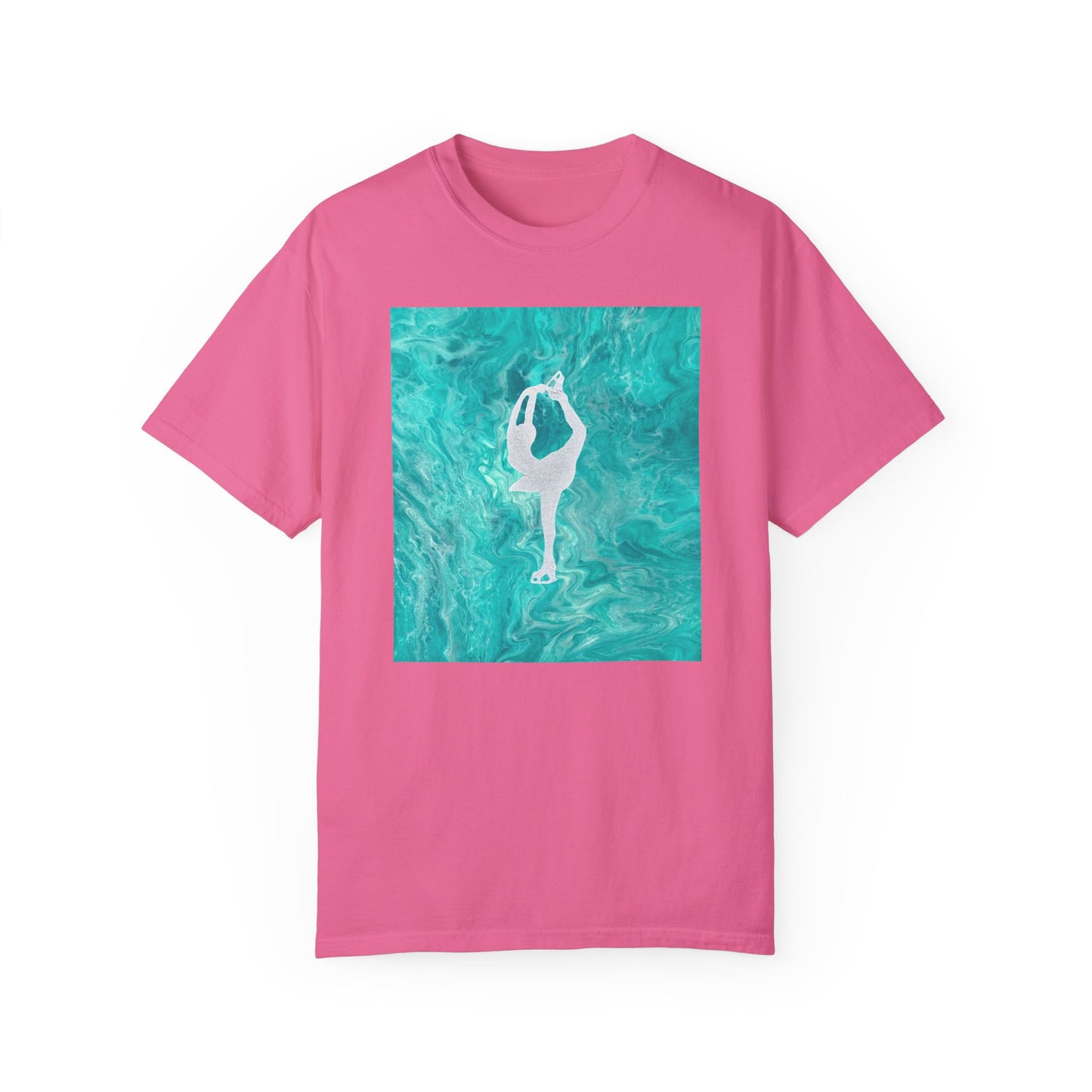 Figure Skating T-shirt—Unisex Garment-Dyed Tee