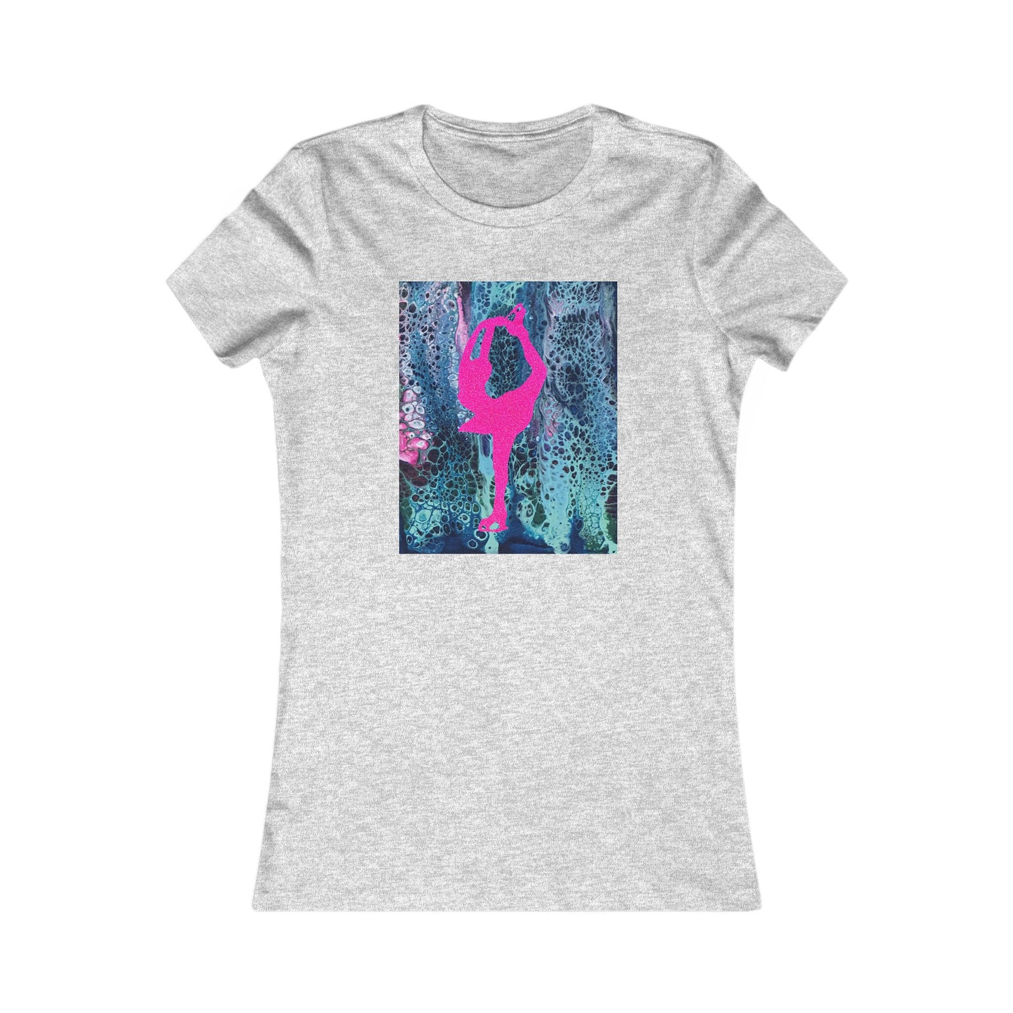 Ladies figure skating T-shirt