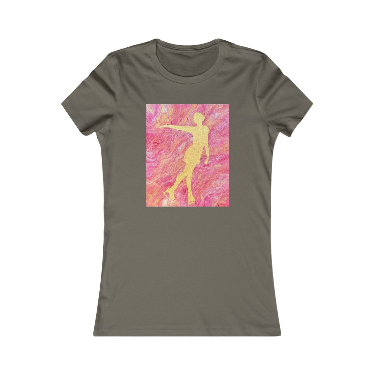 Ladies figure skating T-shirt