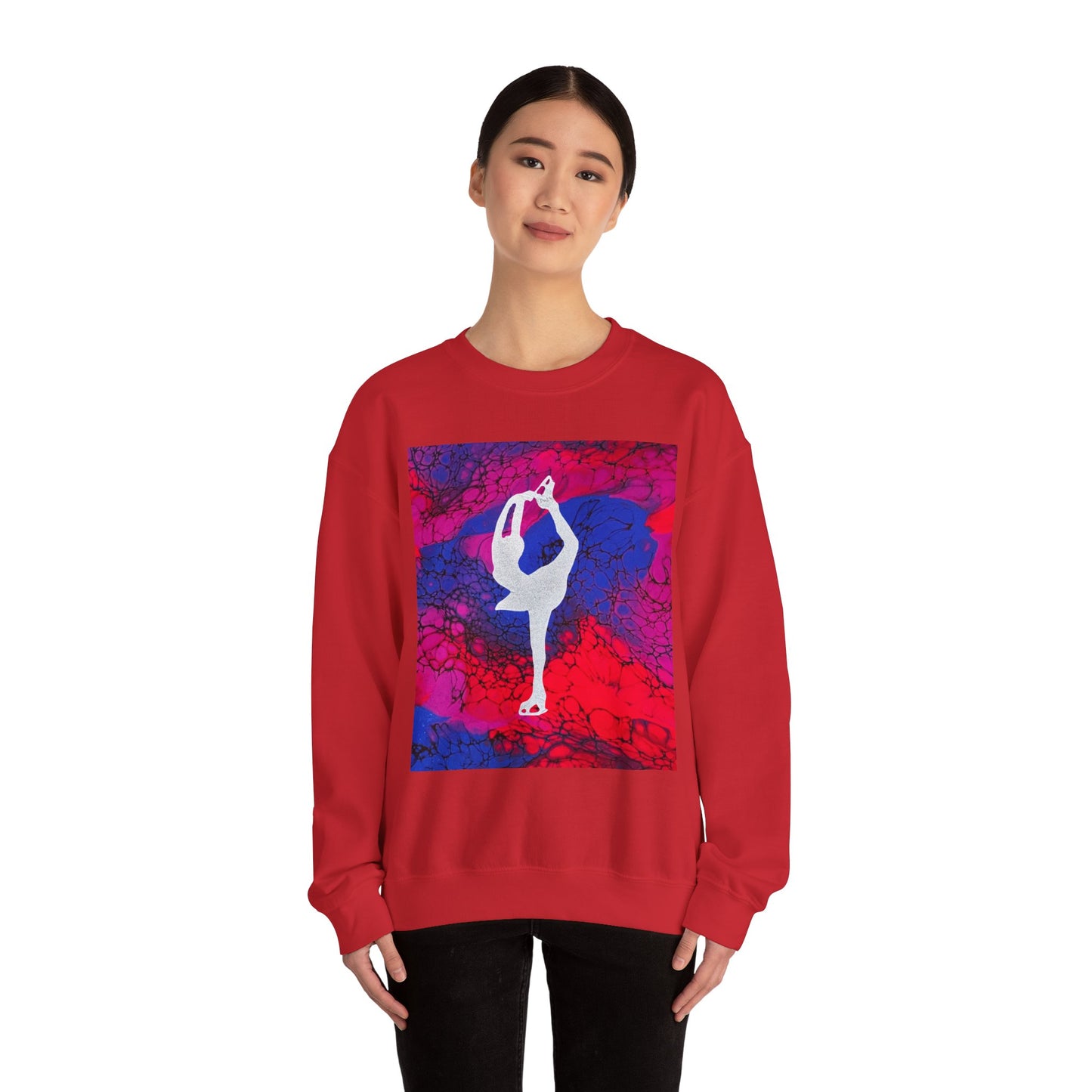 Unisex Figure Skating Crewneck Sweatshirt