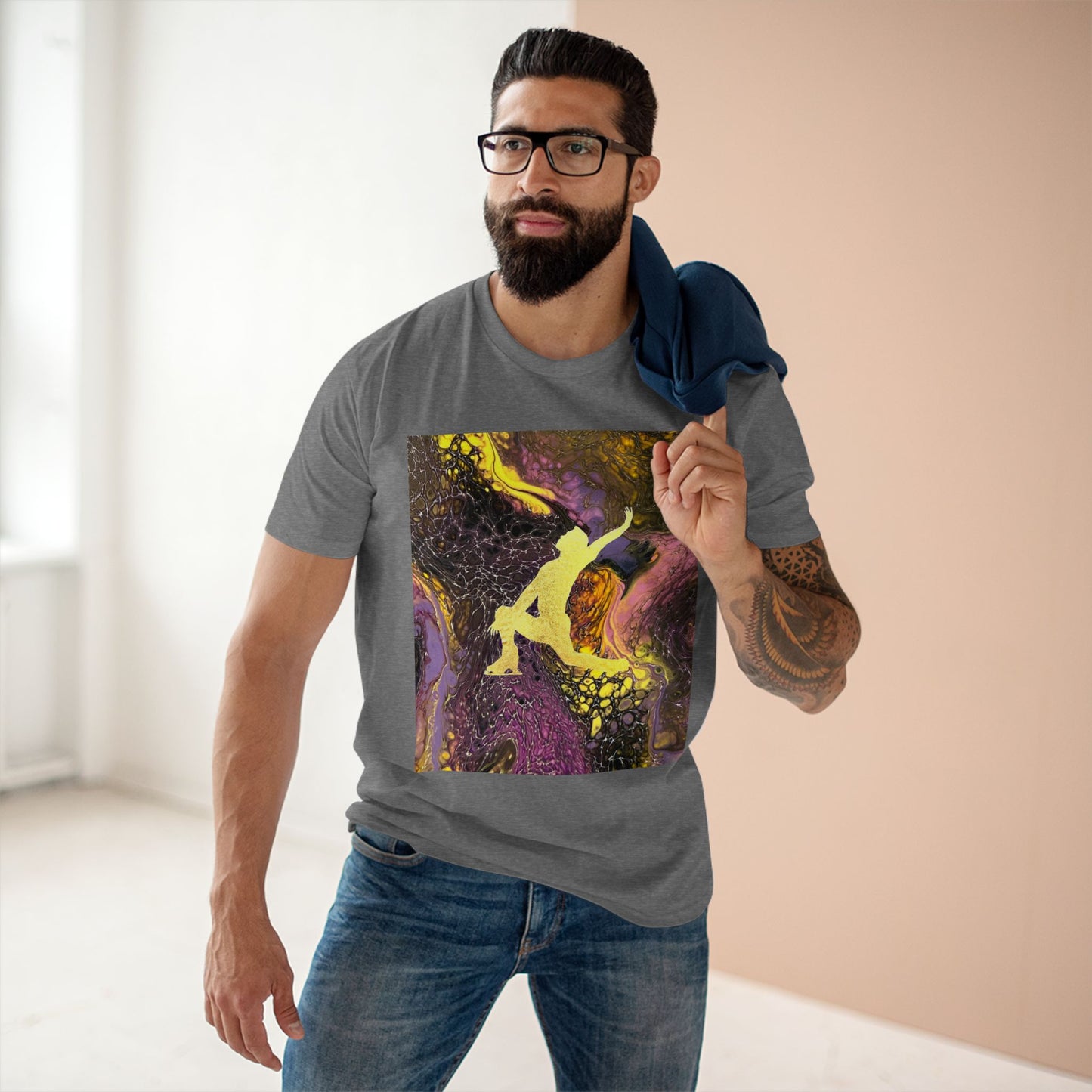 Men's figure skating T-shirt