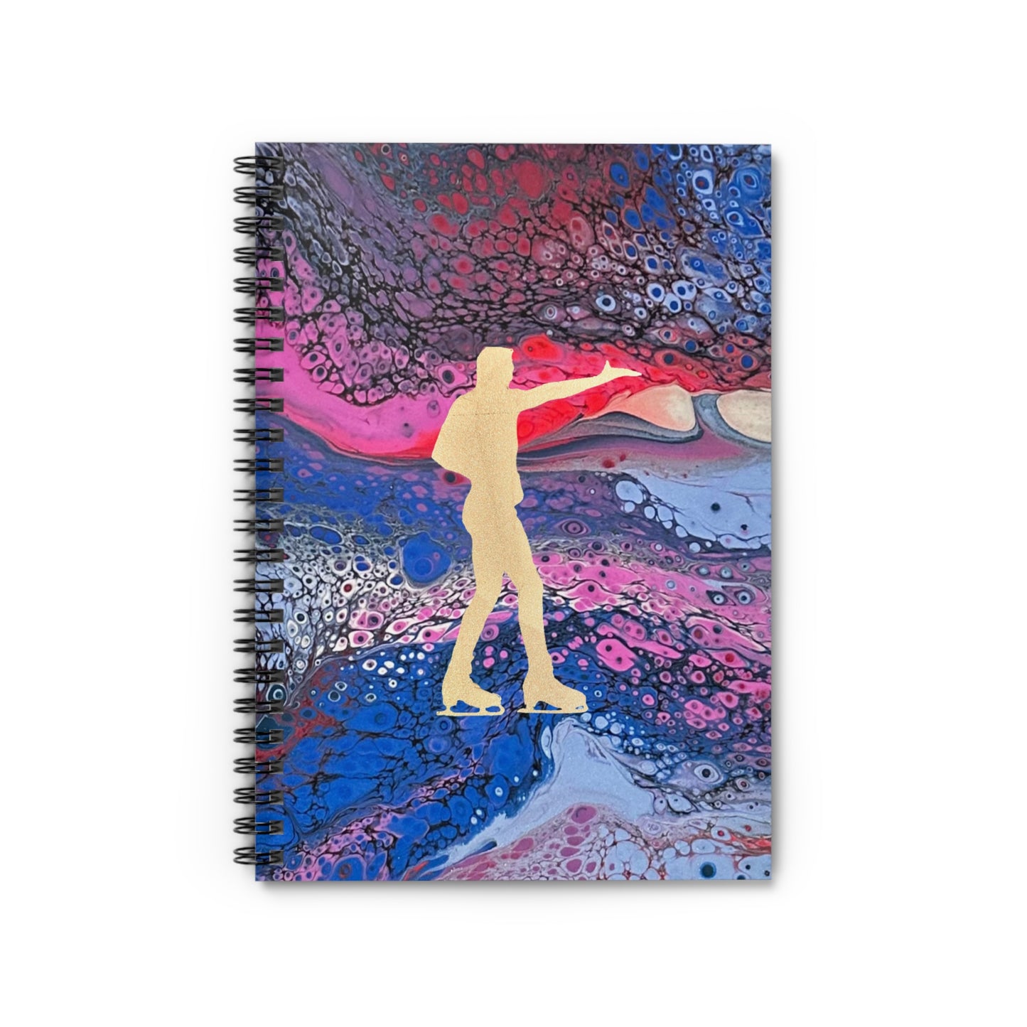 Figure skating Notebook - Ruled Line