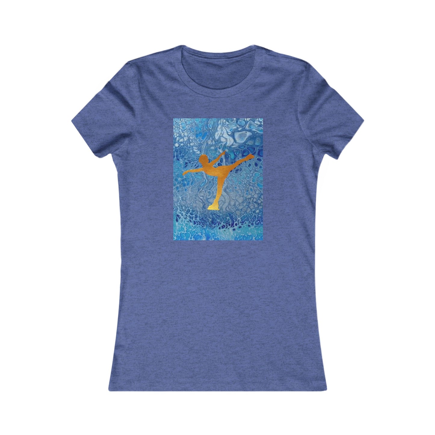Ladies figure skating T-shirt