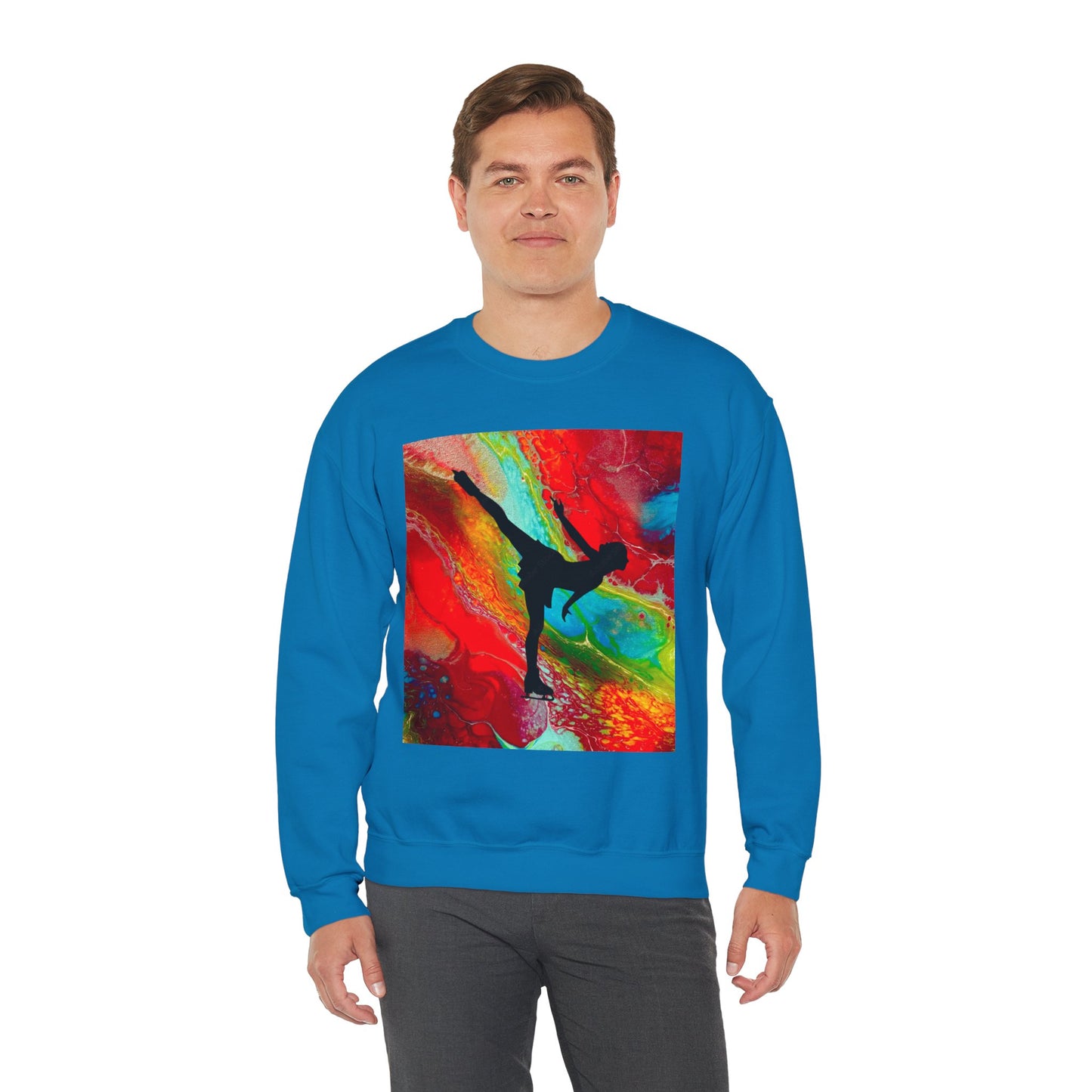 Unisex Figure Skating Crewneck Sweatshirt