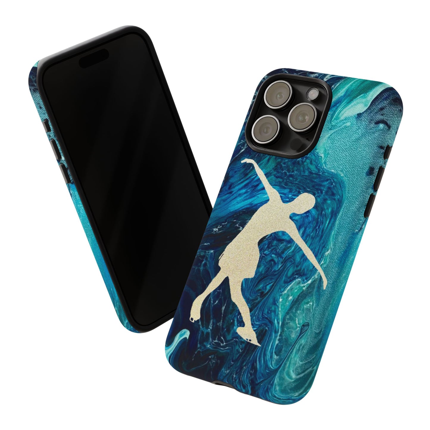 Figure skating phone cases