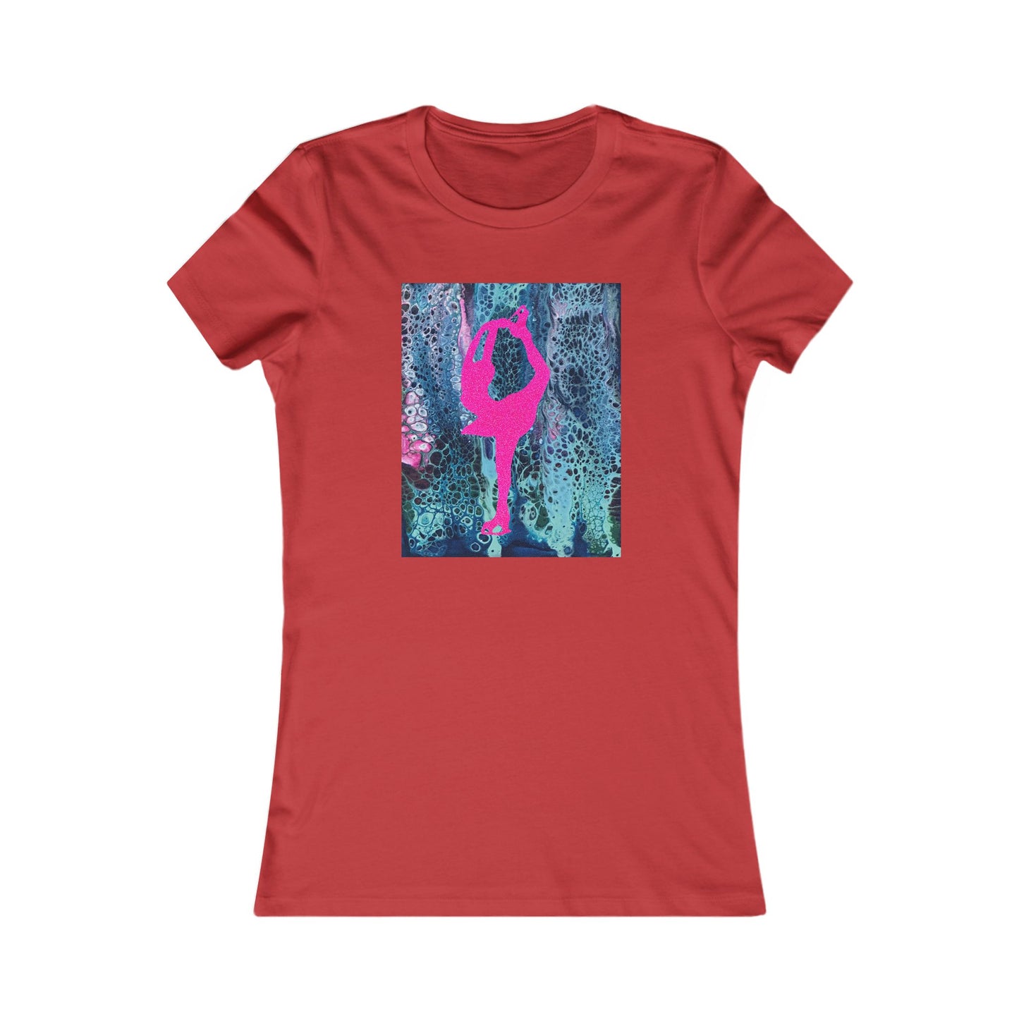 Ladies figure skating T-shirt