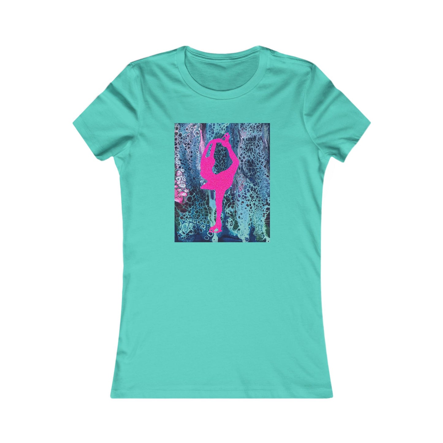 Ladies figure skating T-shirt