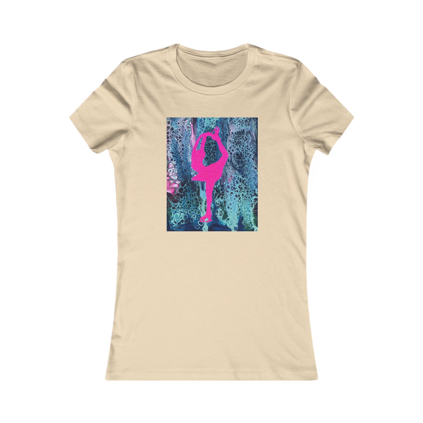 Ladies figure skating T-shirt