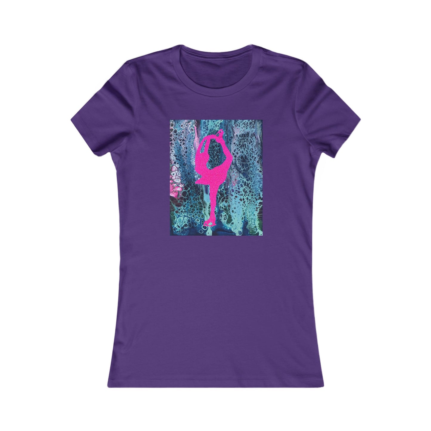 Ladies figure skating T-shirt