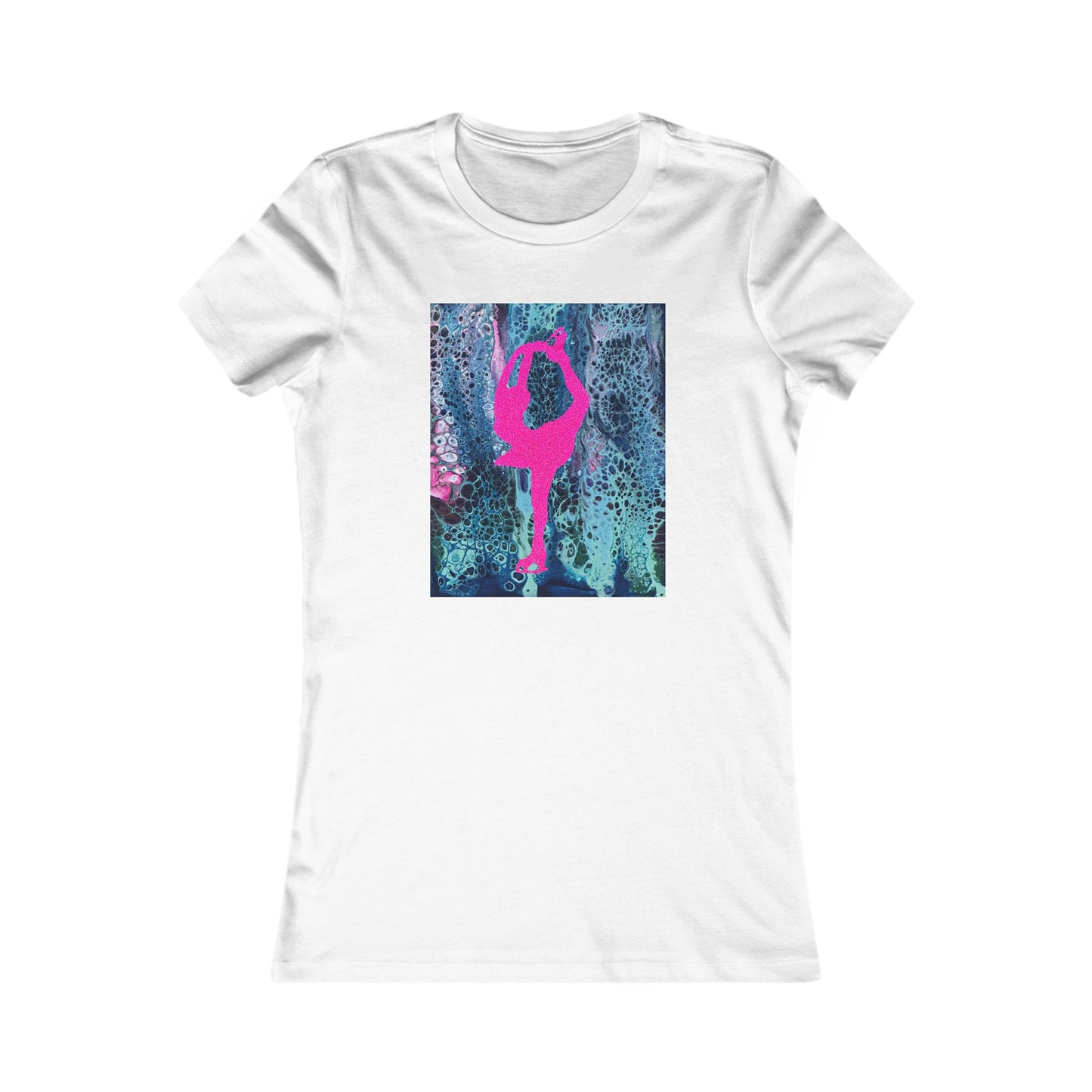 Ladies figure skating T-shirt