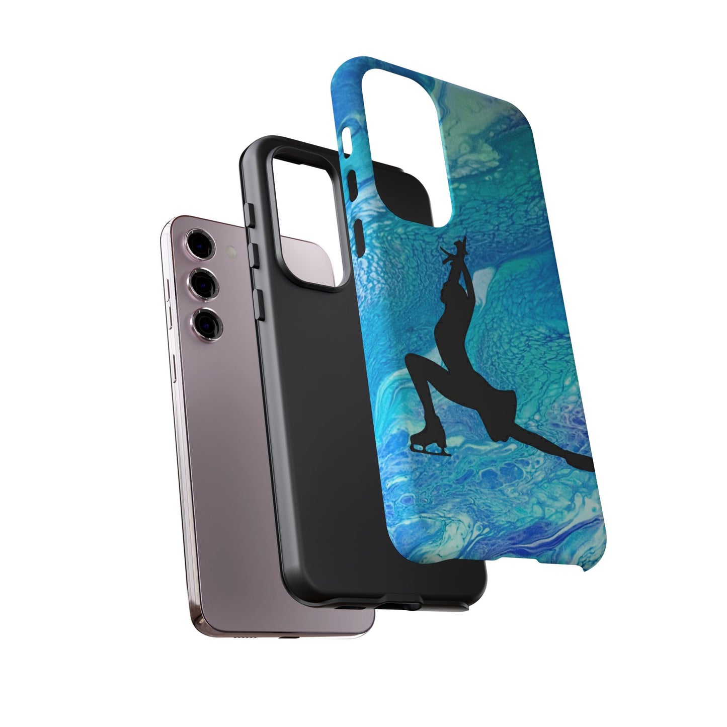 Figure skating phone cases