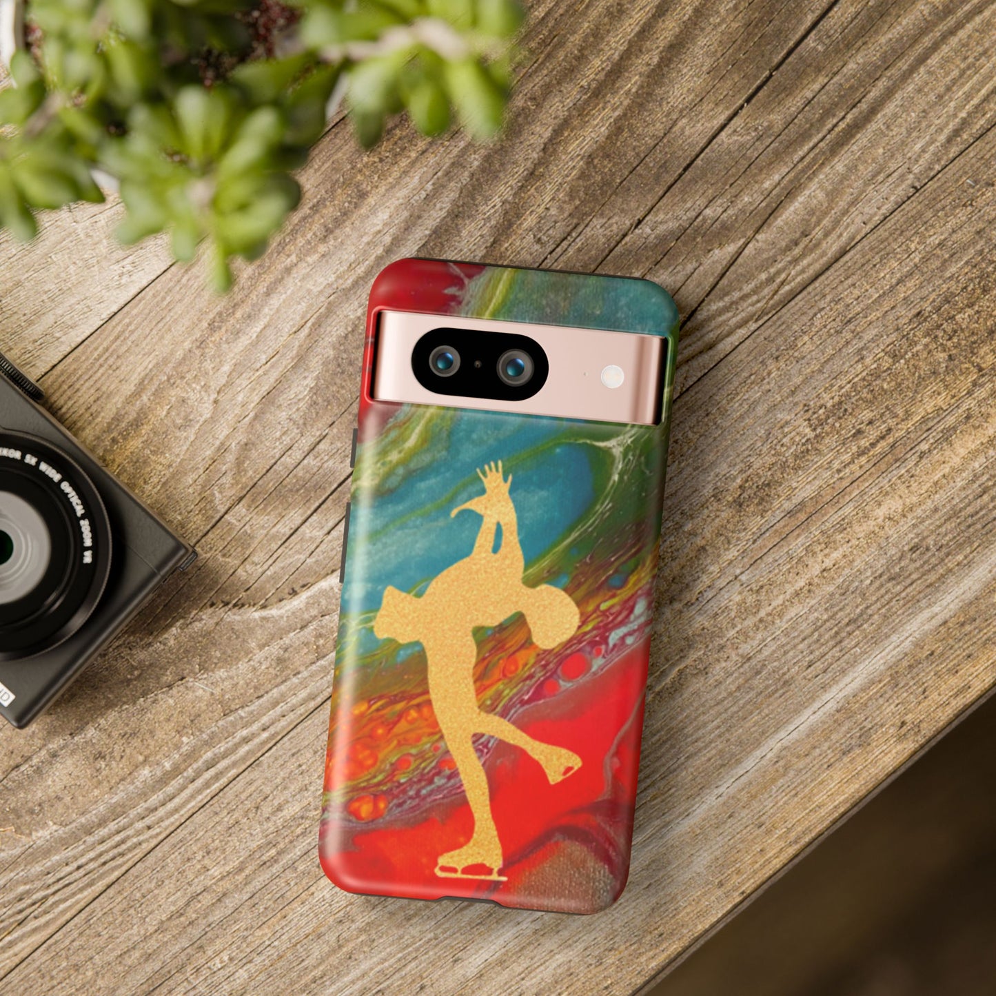 Figure skating phone cases