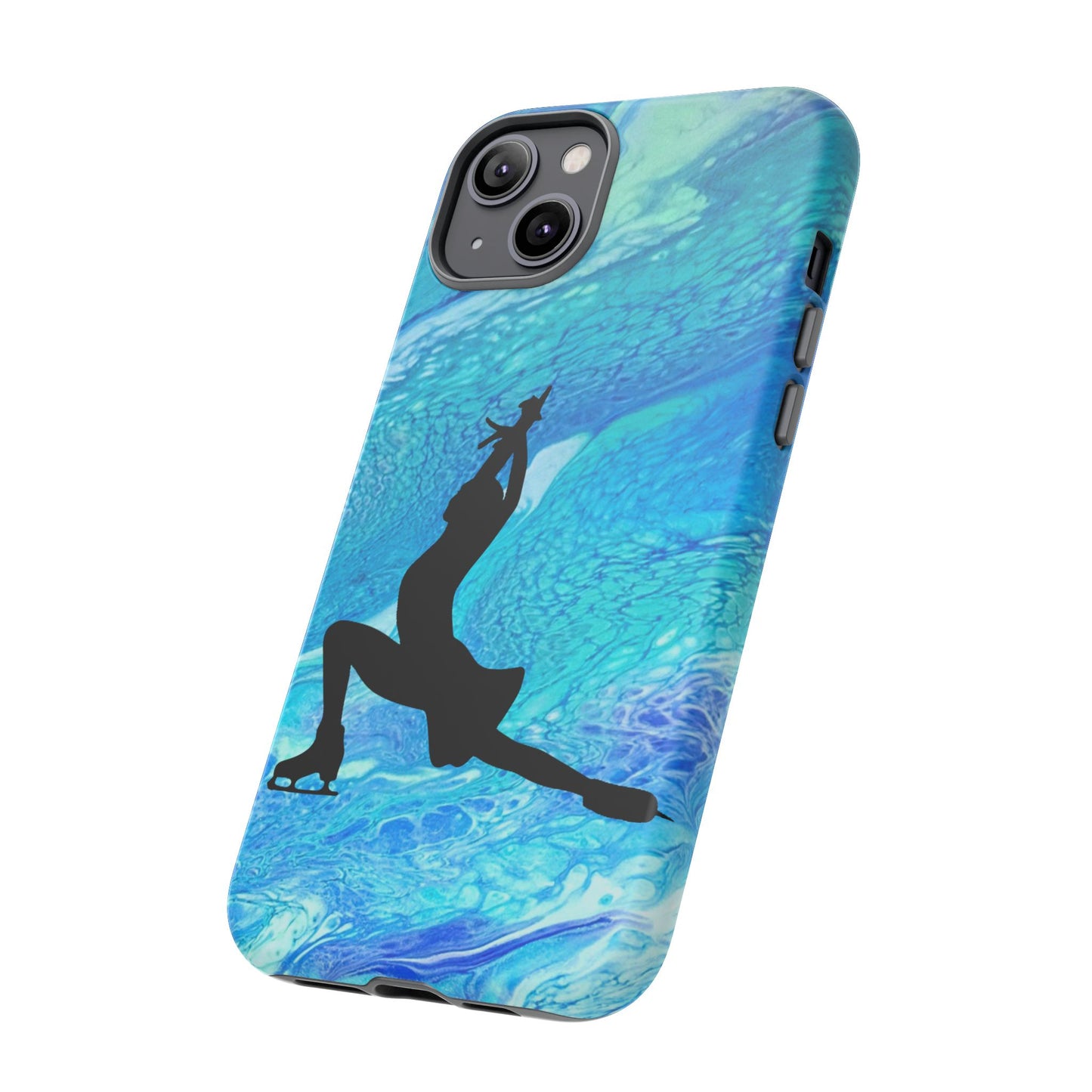 Figure skating phone cases