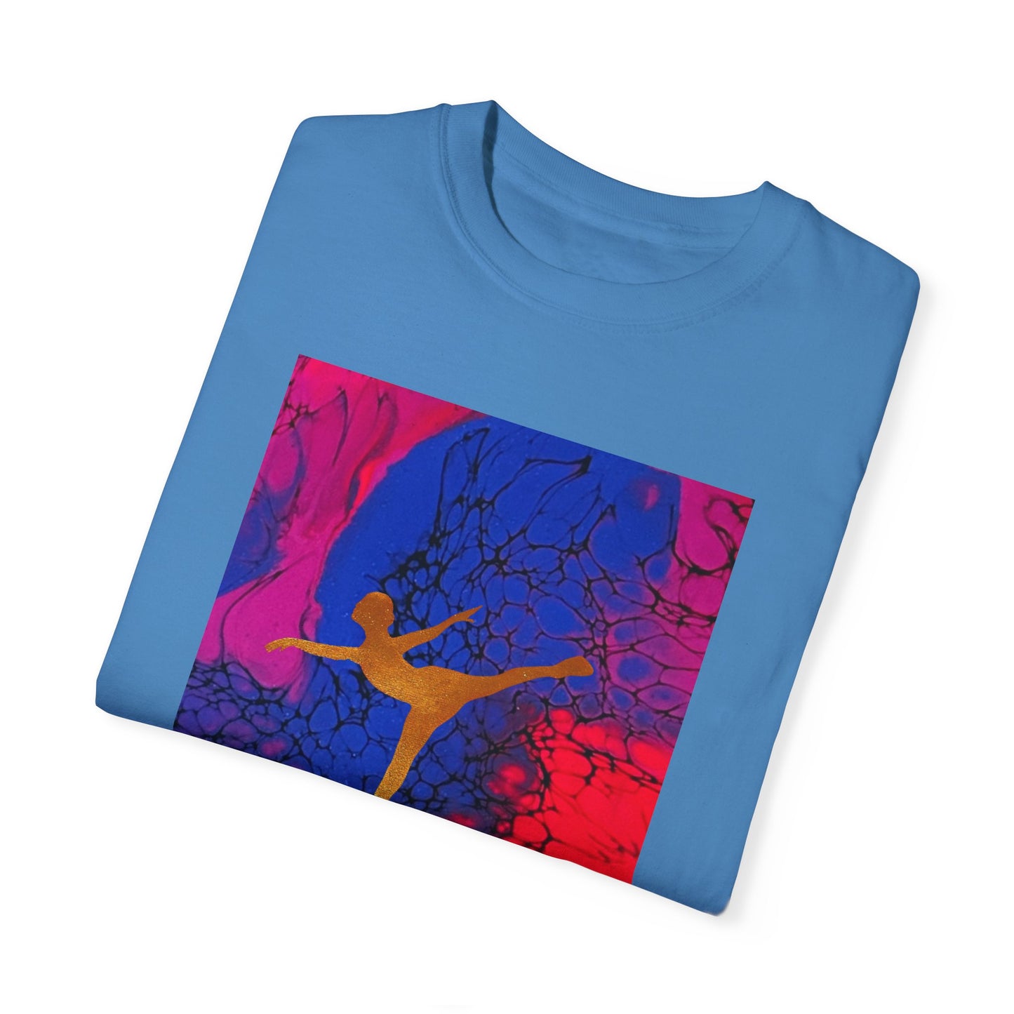 Figure Skating T-shirt—Unisex Garment-Dyed Tee