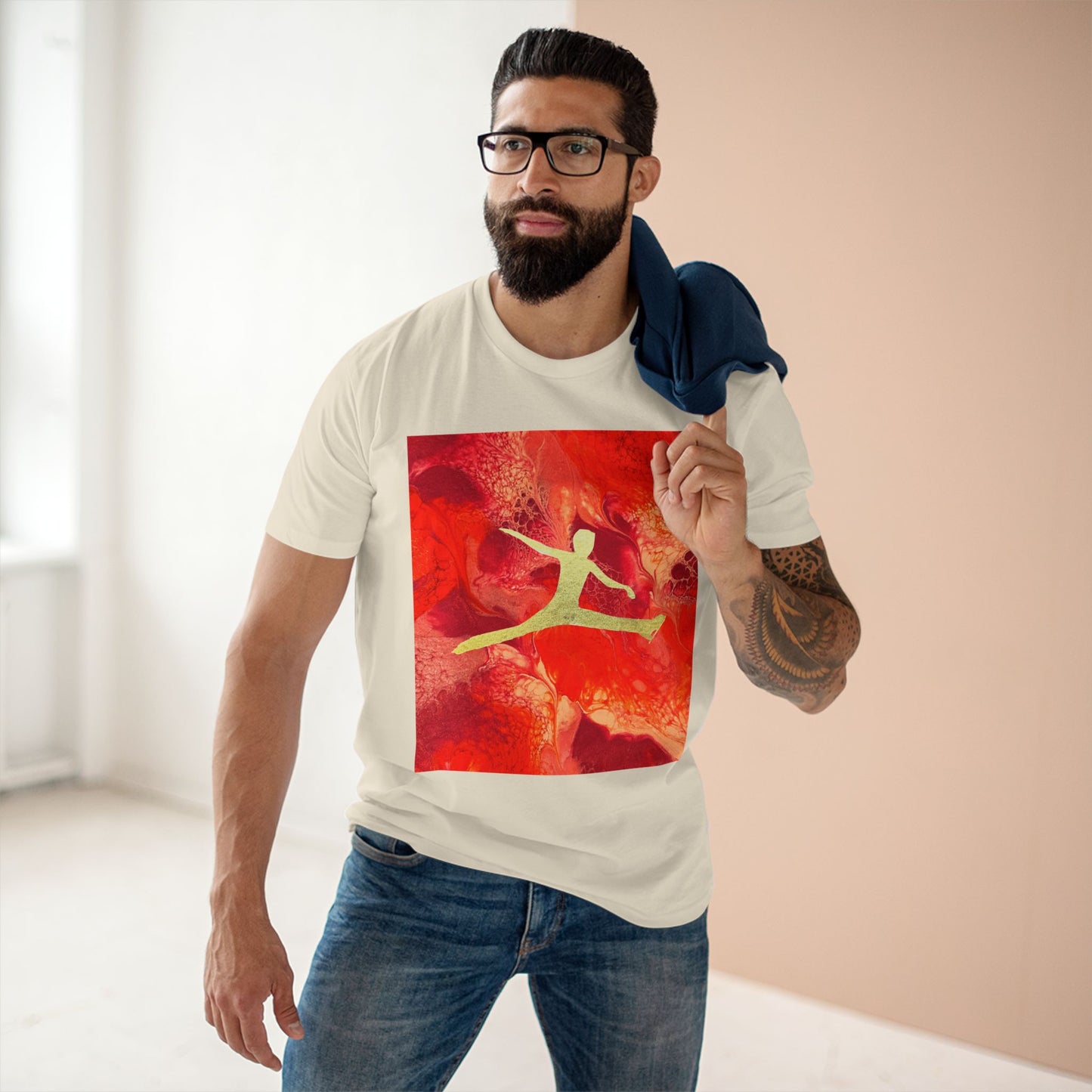 Men's figure skating T-shirt