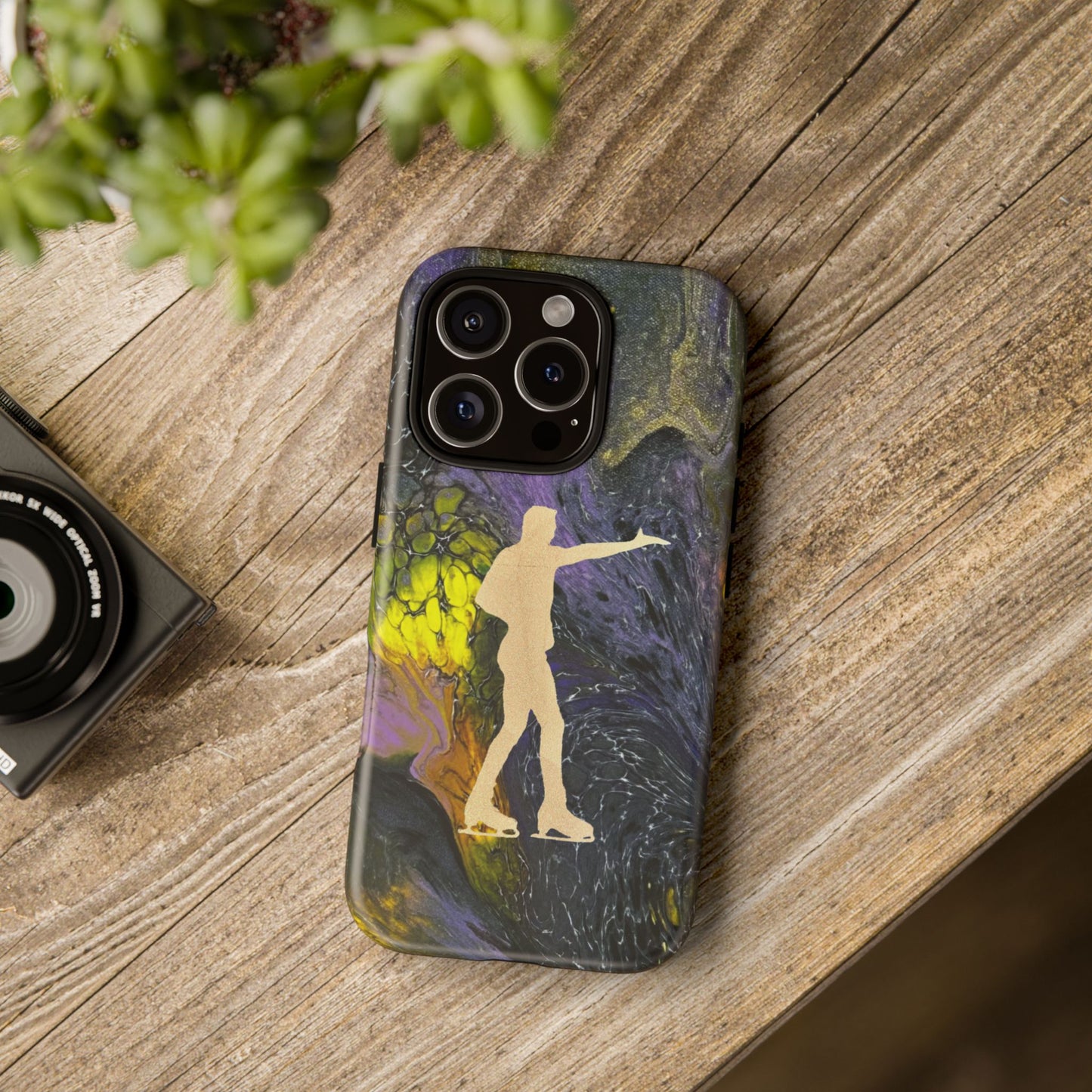 Figure skating phone cases