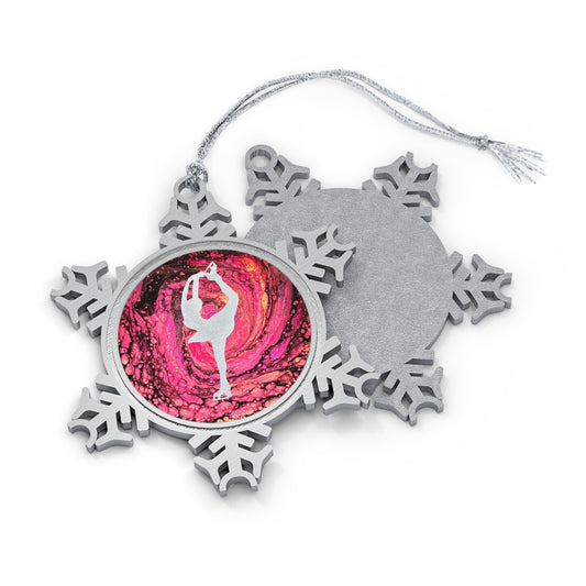 Pewter Snowflake Ornament