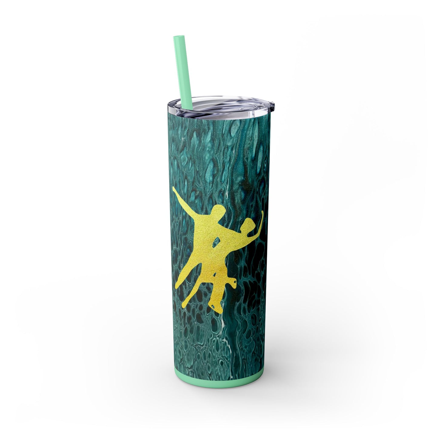 Figure Skating Tumbler, 20oz with straw
