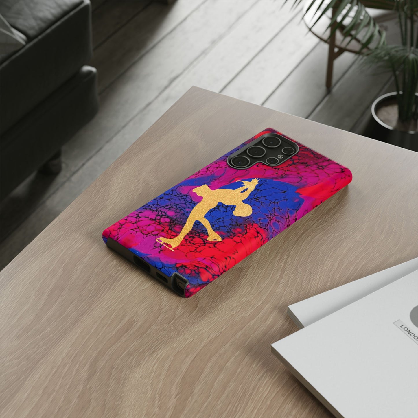 figure skating phone case