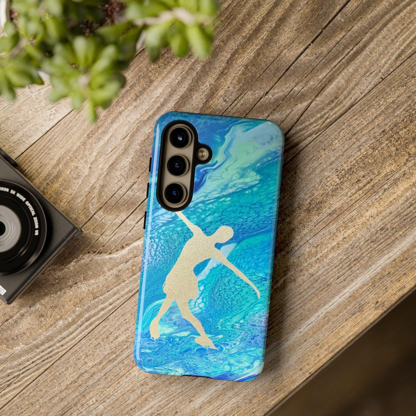 Figure skating phone cases