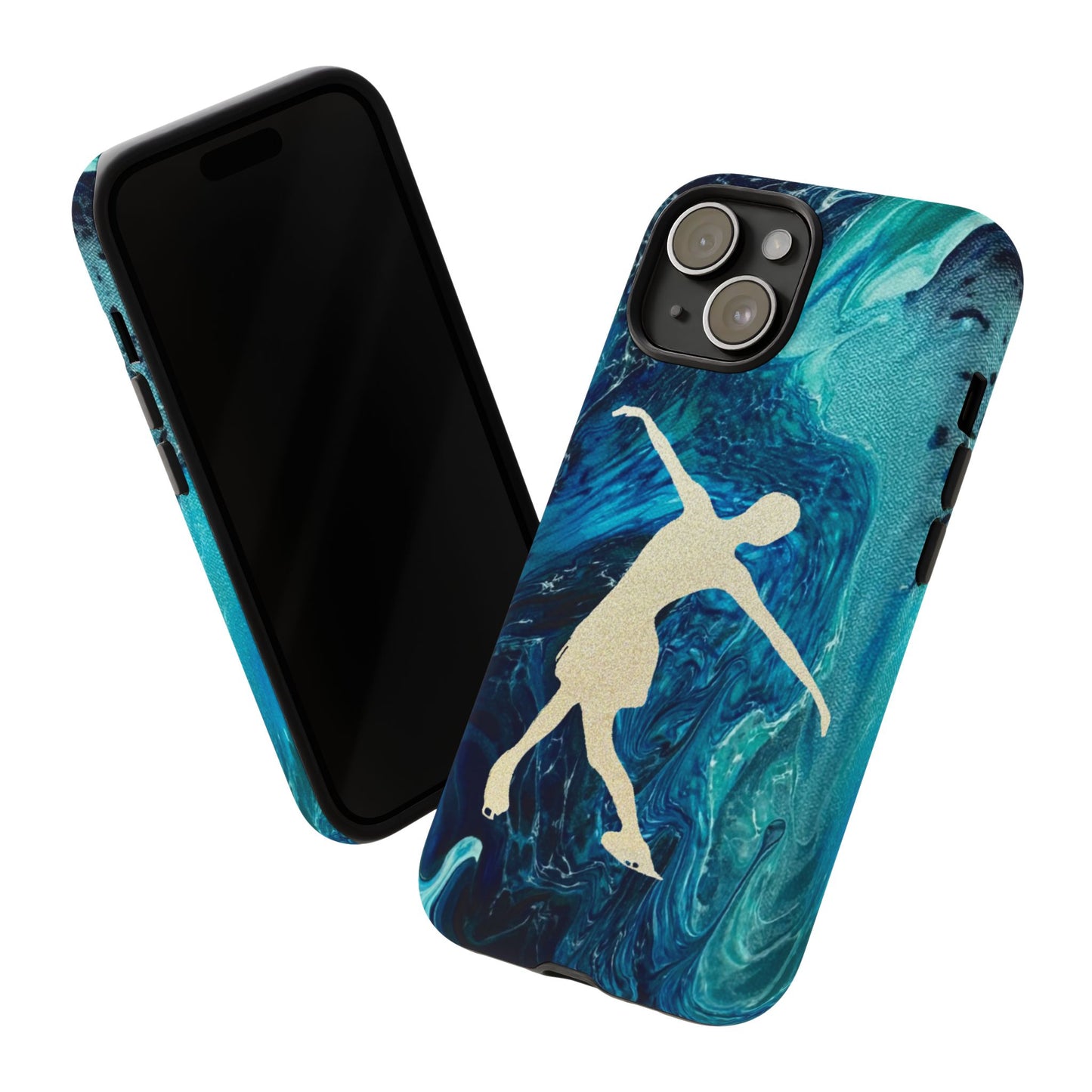 Figure skating phone cases