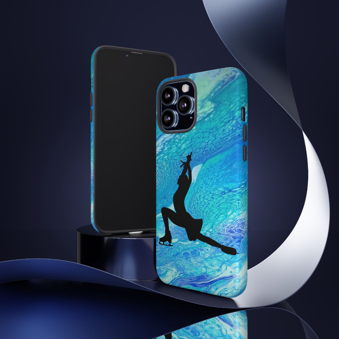 Figure skating phone cases