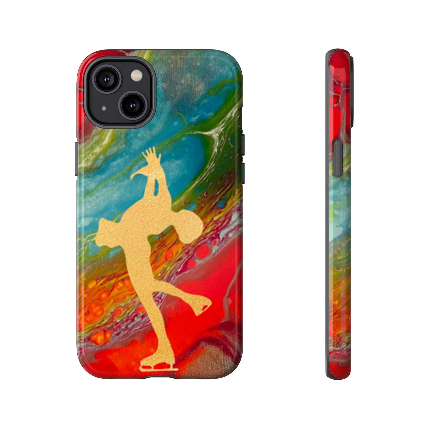 Figure skating phone cases