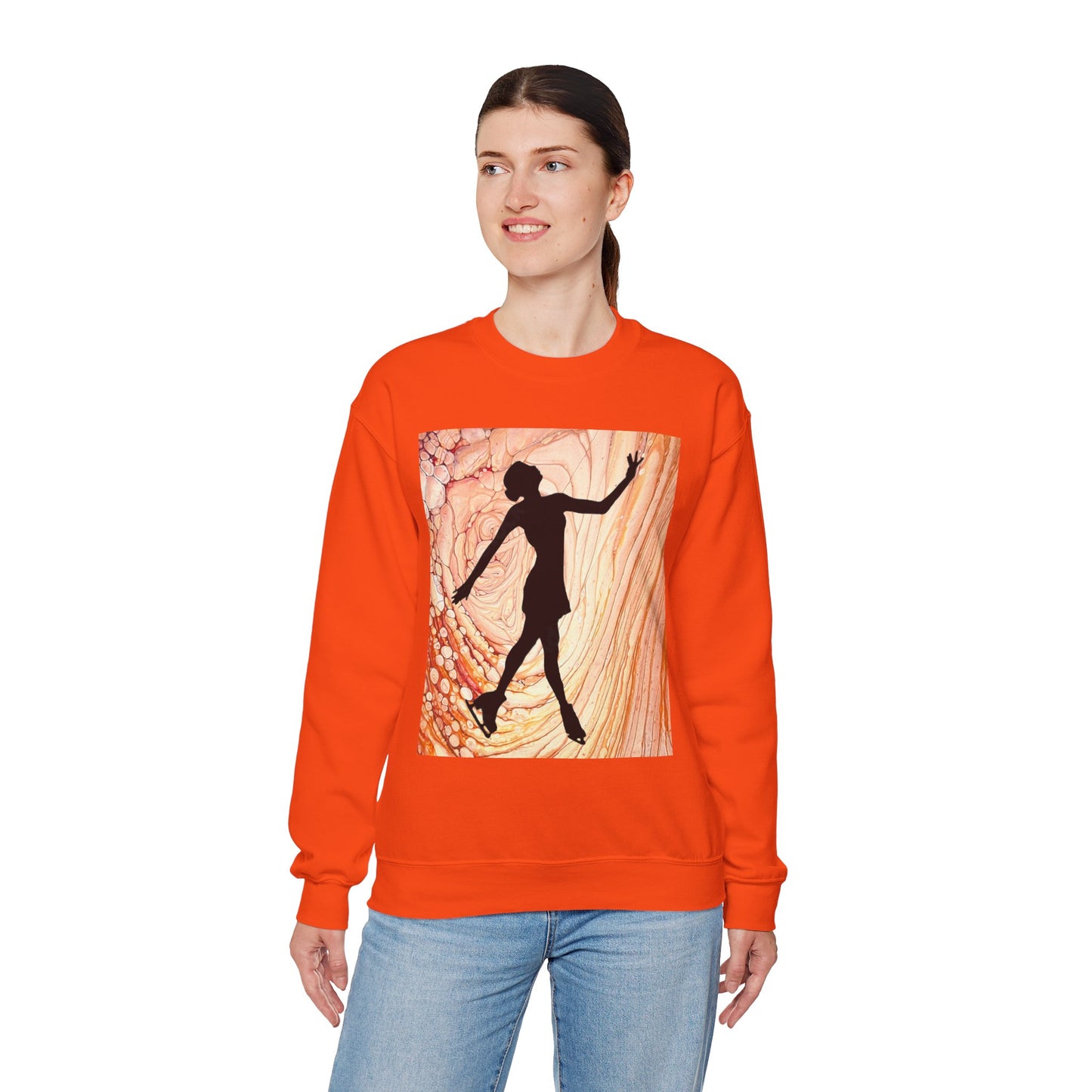 Unisex Figure Skating Crewneck Sweatshirt