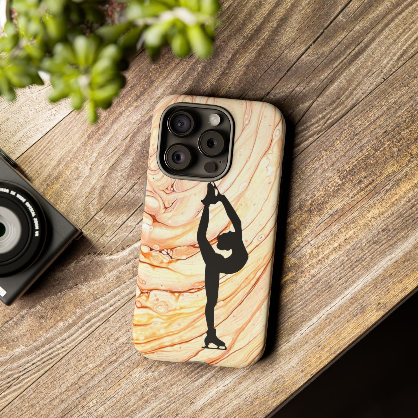 Figure skating phone cases