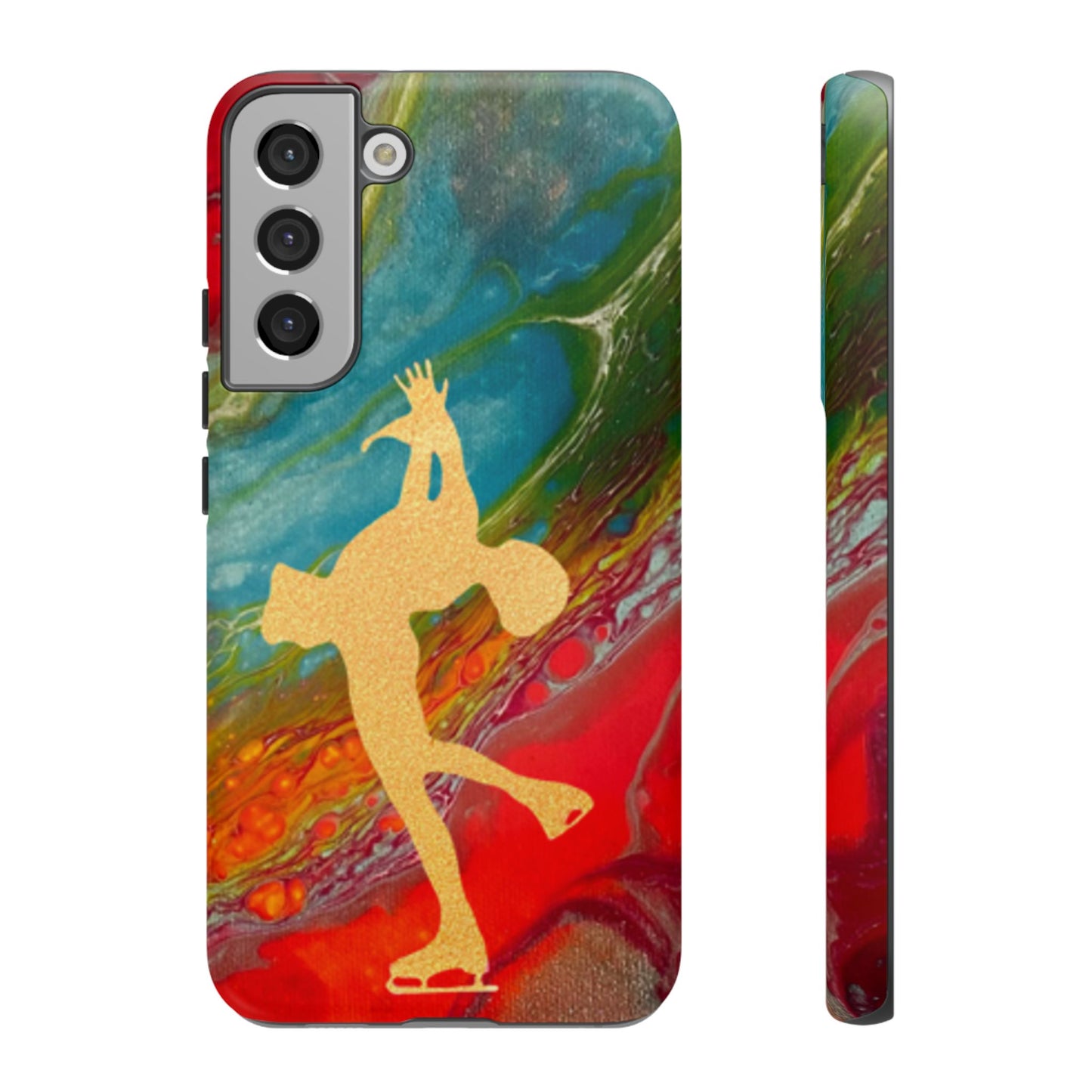 Figure skating phone cases