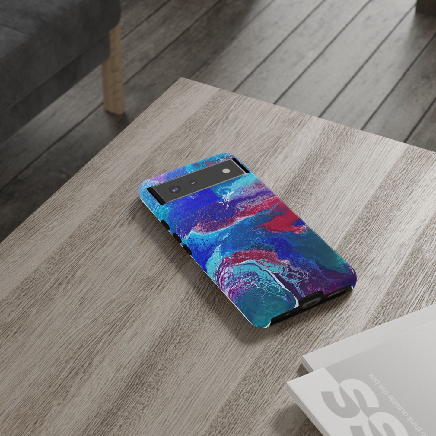 Tough Phone Case for iPhone, Samsung and Google pixel devices with Artwork Design