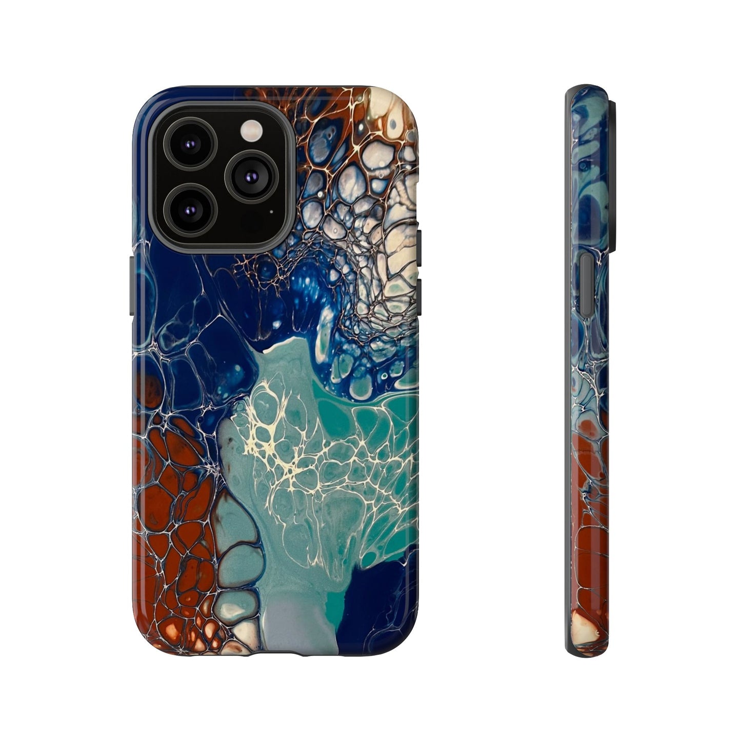 Phone Case for iPhone, Samsung and Google pixel devices -Artwork Design, Tough Protection