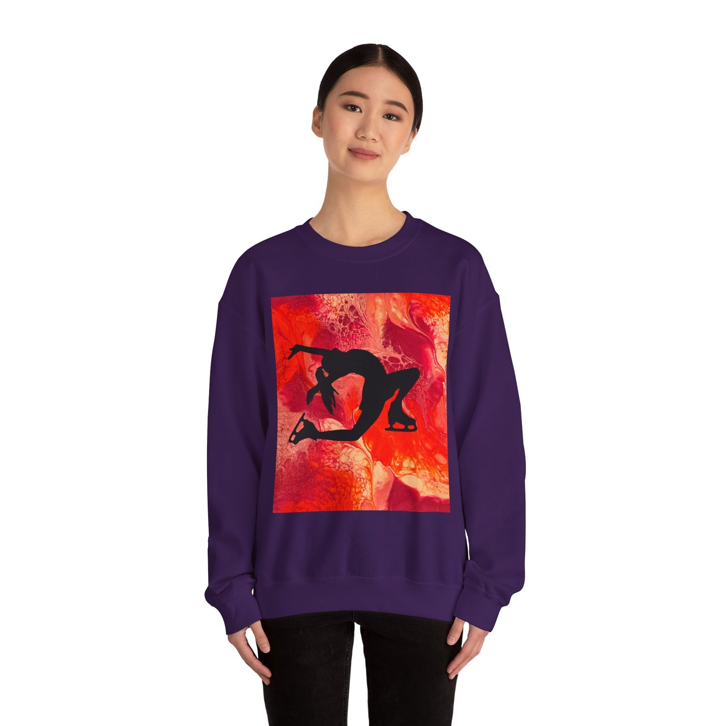 Unisex Figure Skating Crewneck Sweatshirt