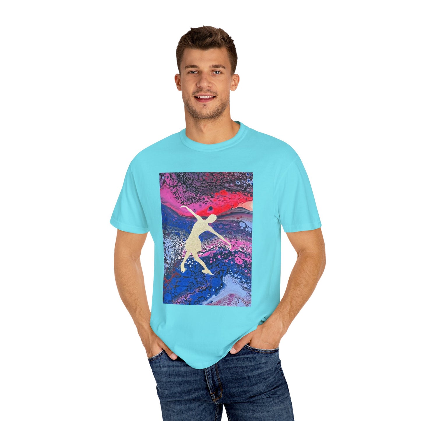 Figure skating T-shirt—Unisex Garment-Dyed Tee