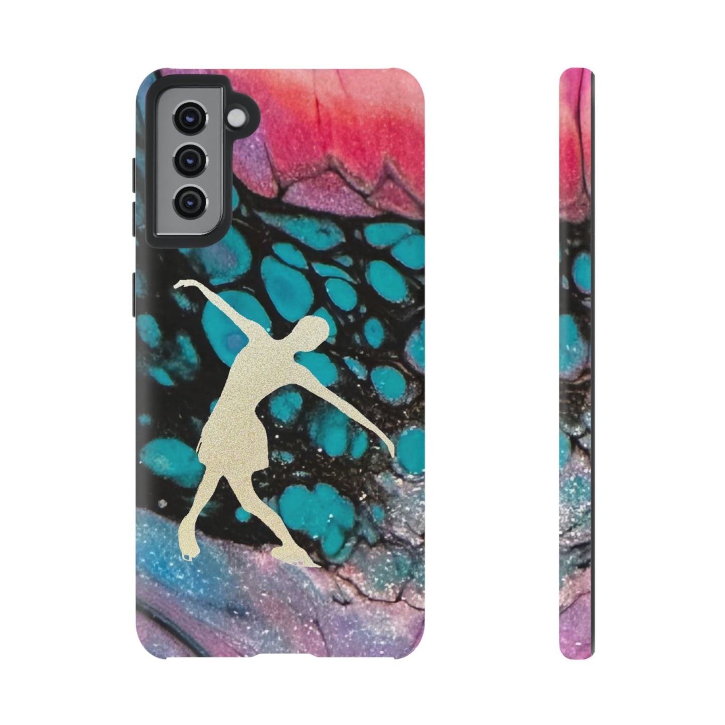 Figure skating phone cases