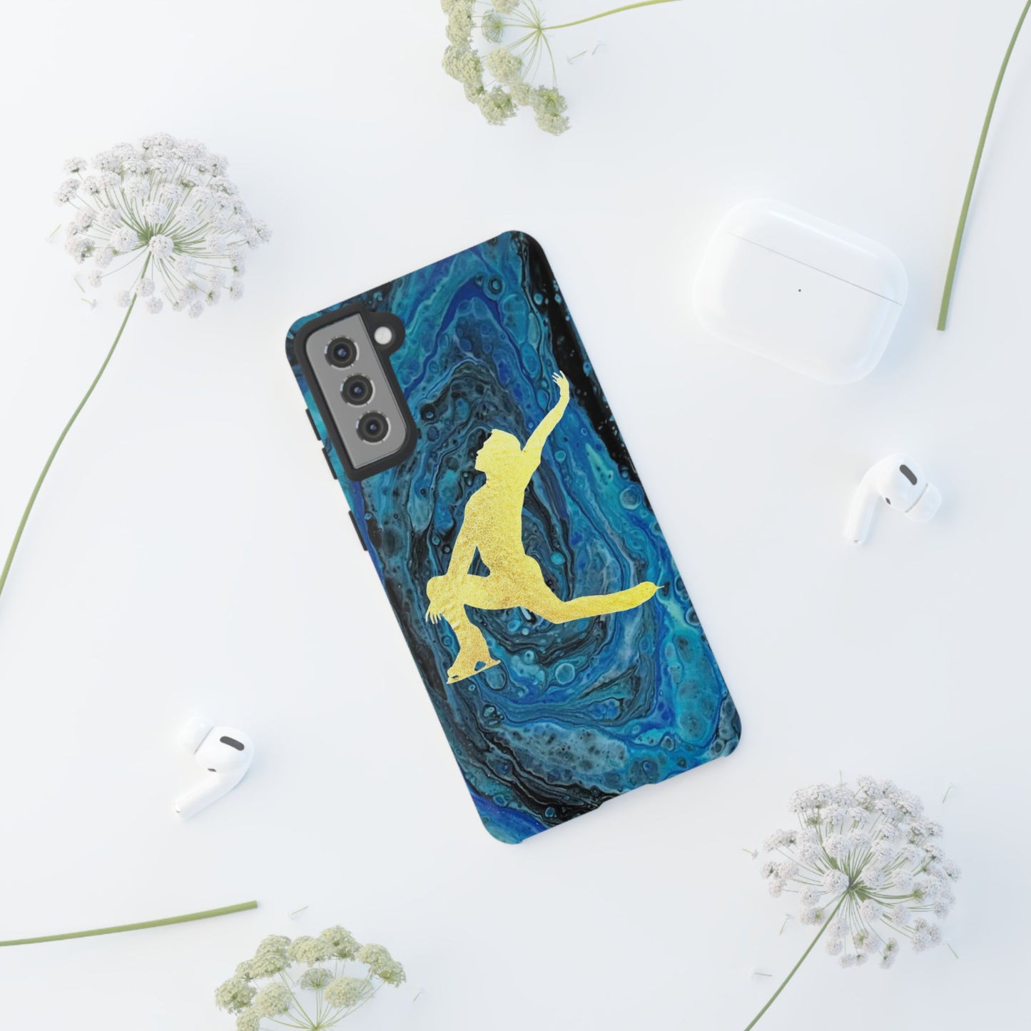 Figure skating phone cases