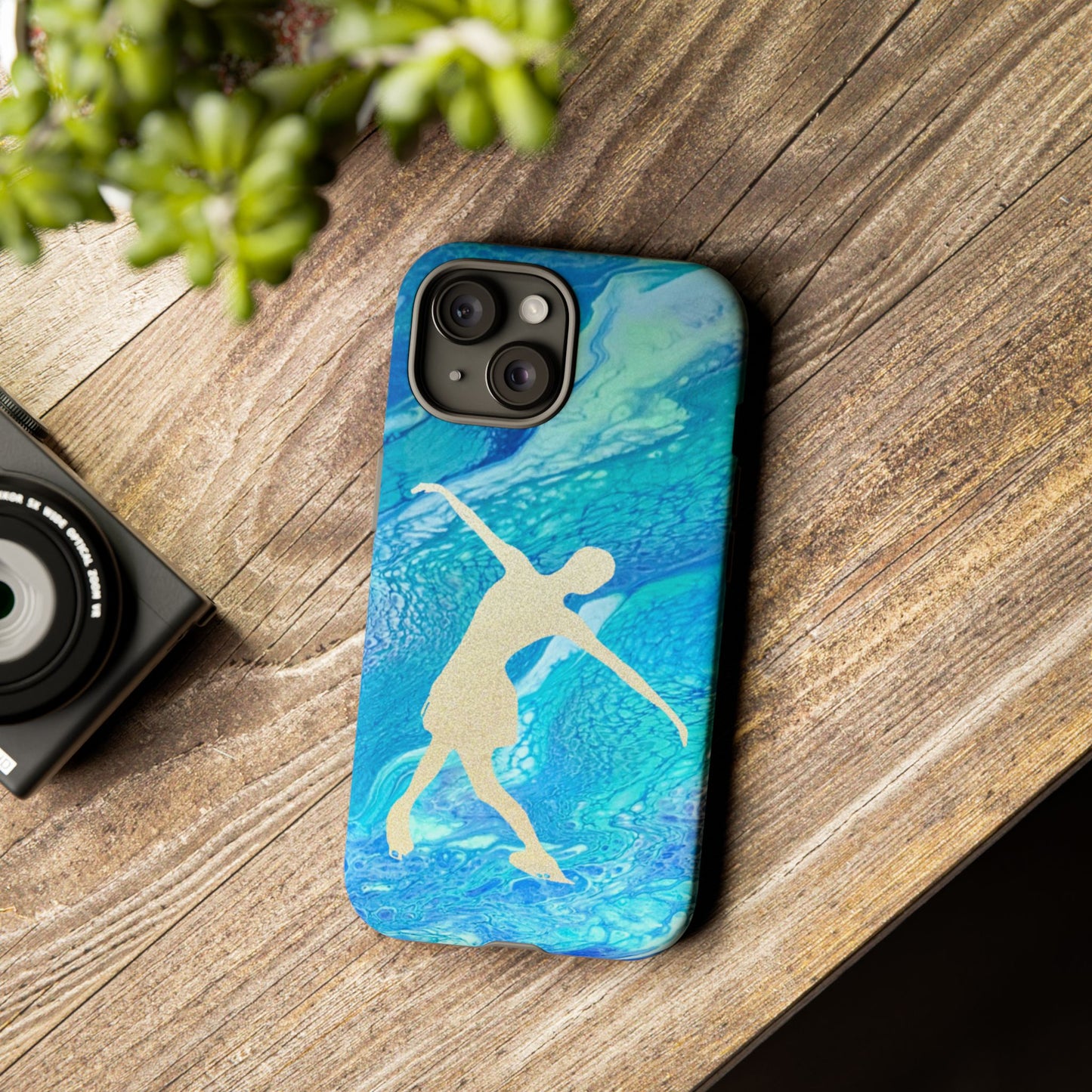 Figure skating phone cases