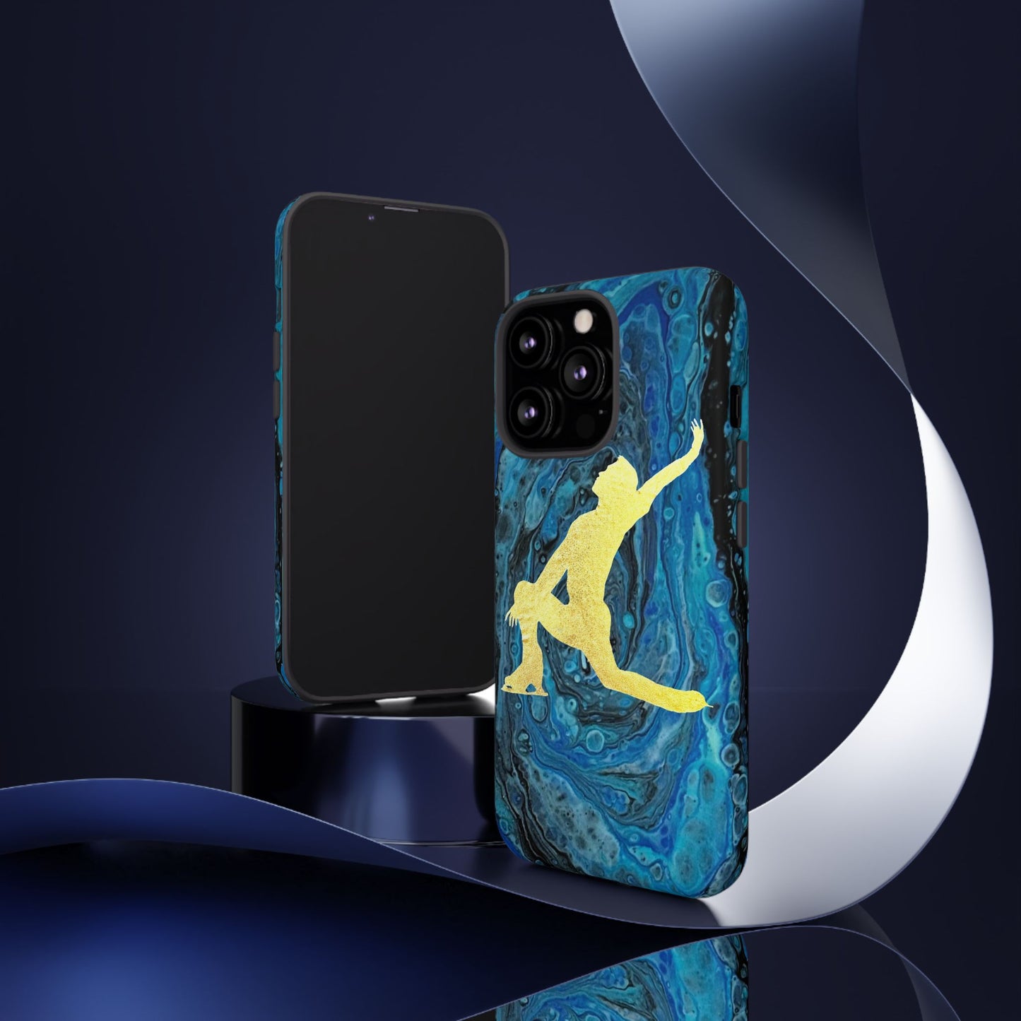 Figure skating phone cases