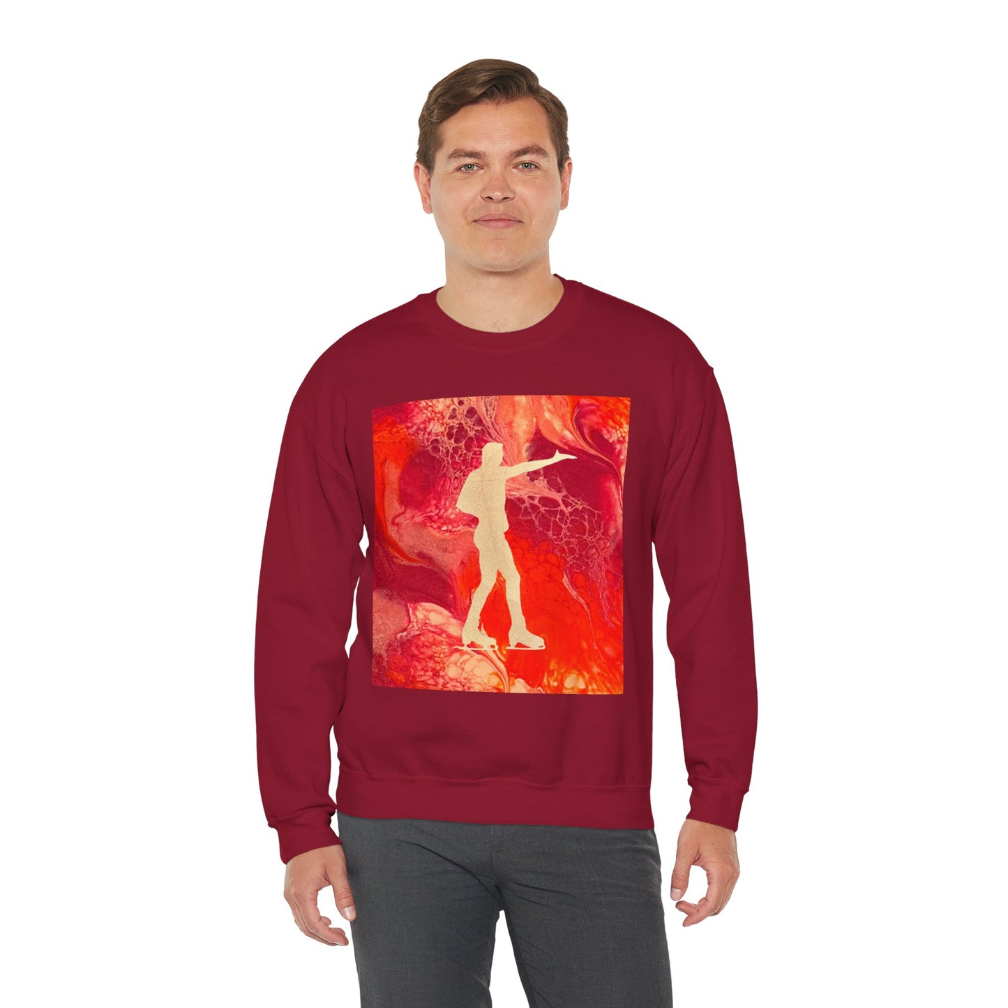 Unisex Figure Skating Crewneck Sweatshirt