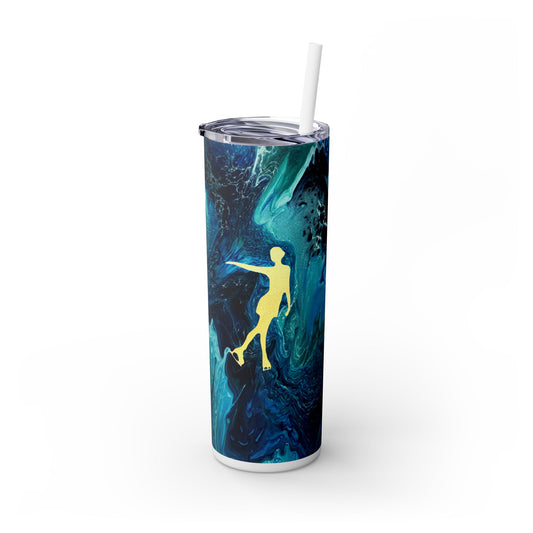 Figure Skating Tumbler, 20oz with straw