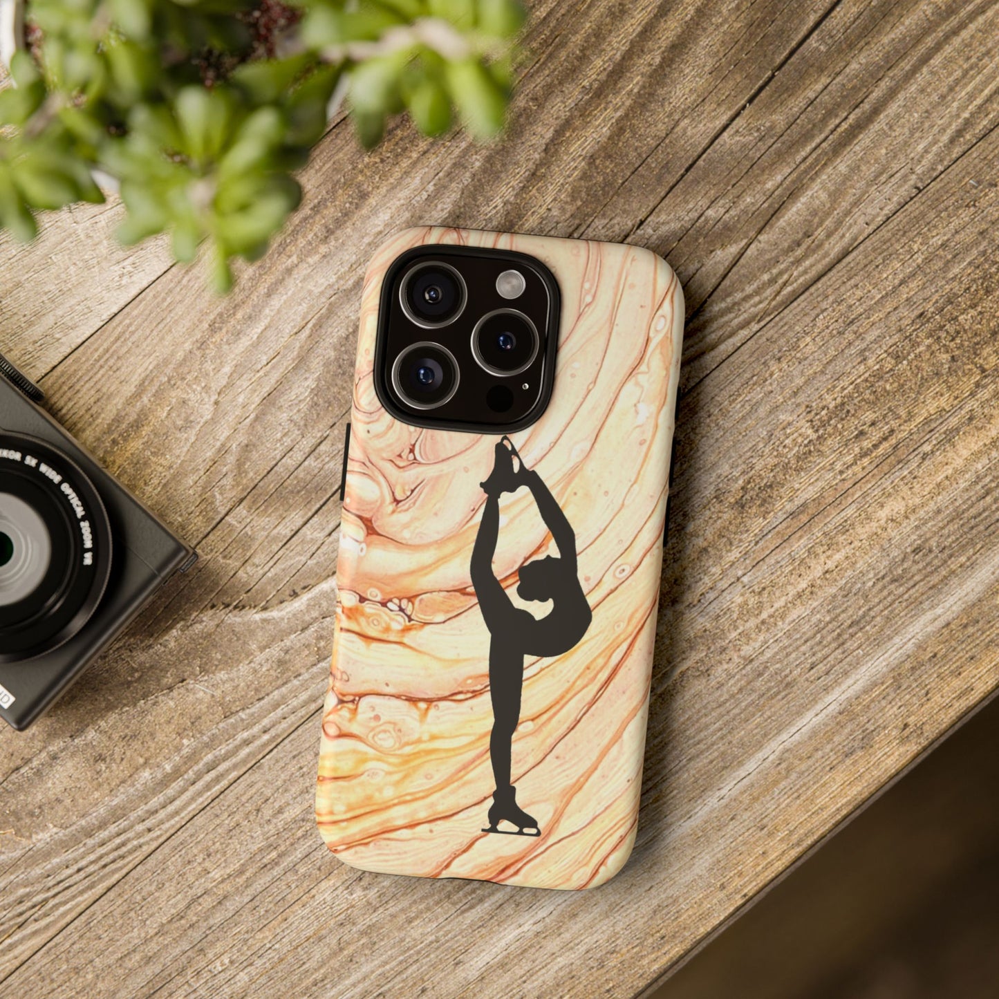 Figure skating phone cases