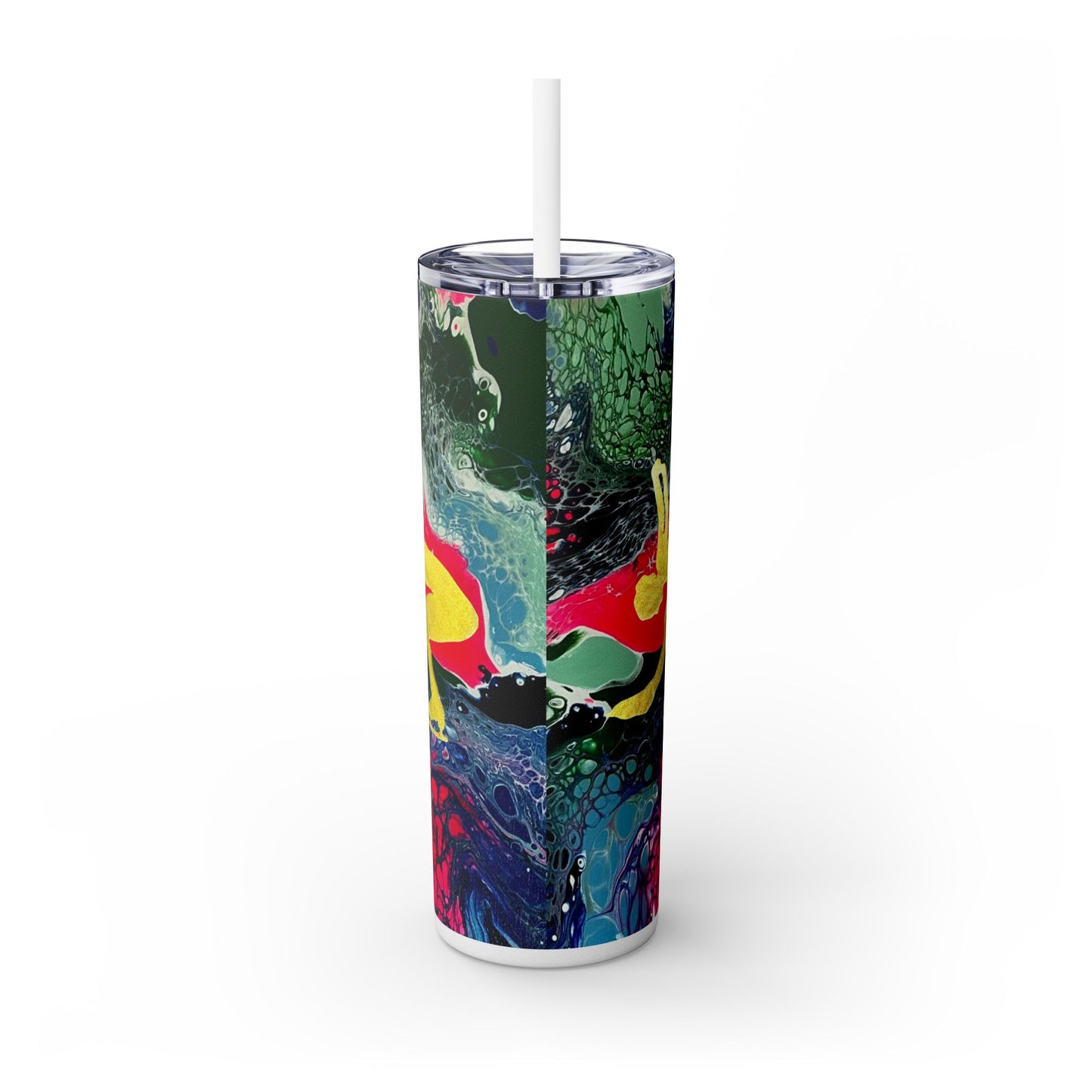 Figure Skating Tumbler, 20oz with straw