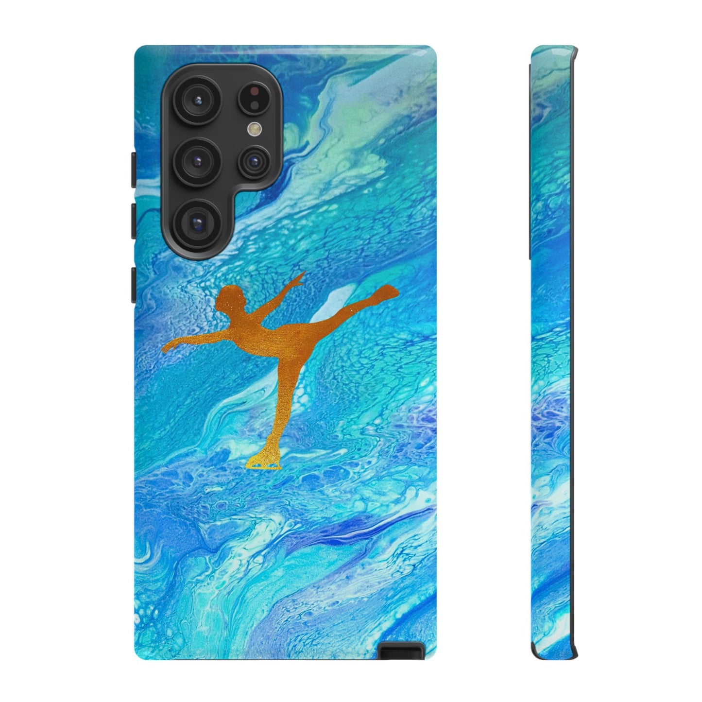 Figure skating phone cases