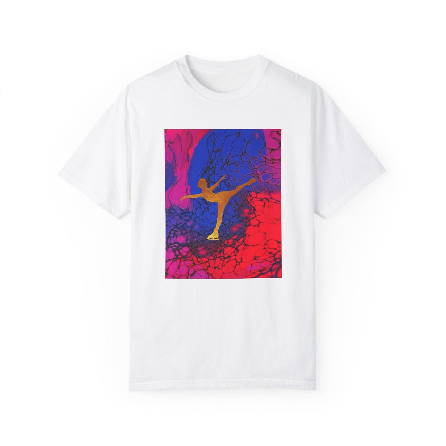 Figure Skating T-shirt—Unisex Garment-Dyed Tee