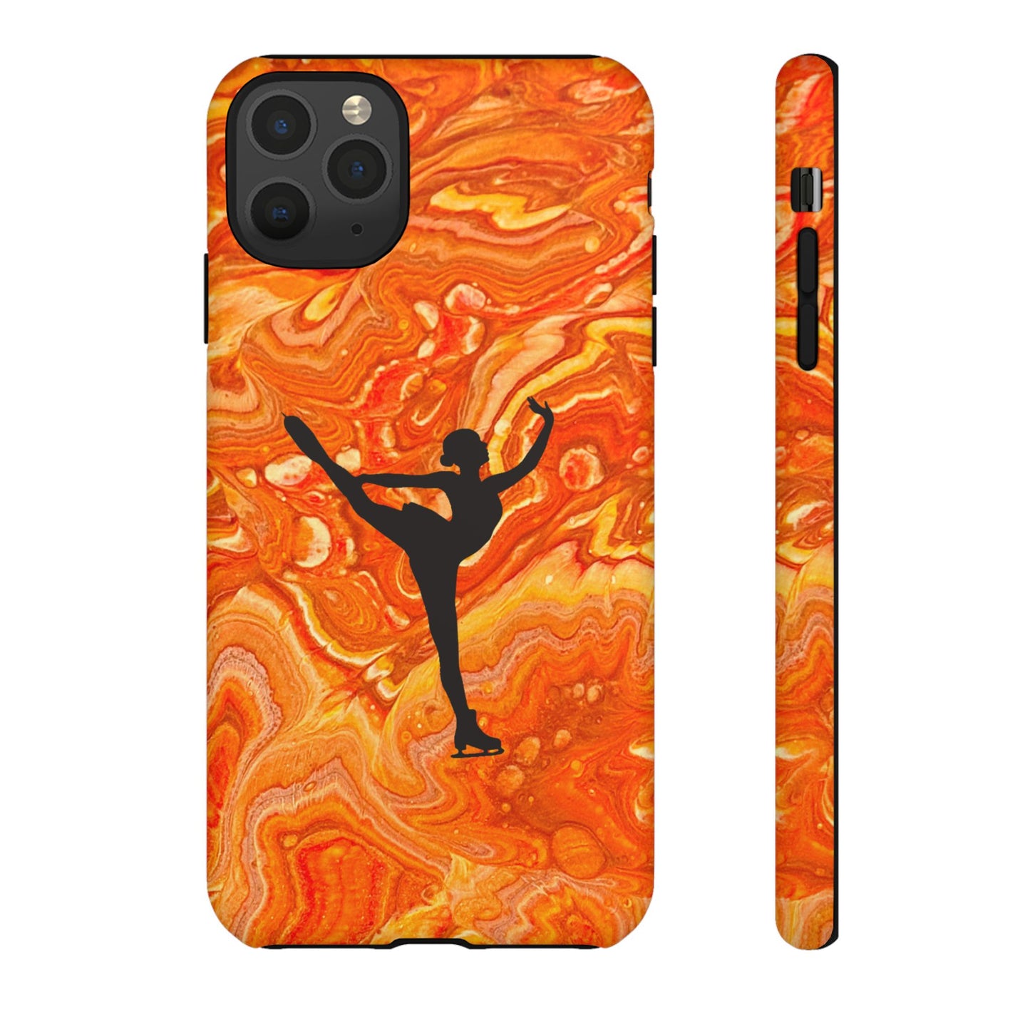 Figure skating phone case